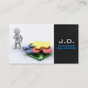 Jigsaw Puzzle Carte de visite