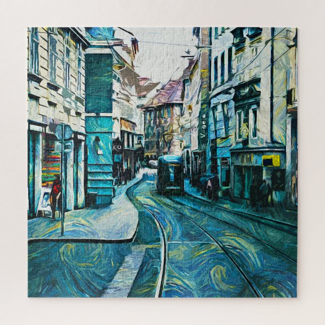 Jigsaw Puzzle - Challenger - Graz Autriche (Vertical)