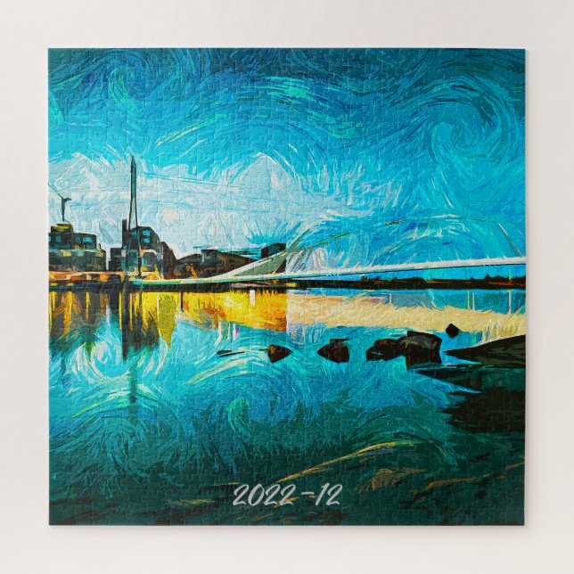 Jigsaw Puzzle - Challenging - Helsinki Finlande (Vertical)