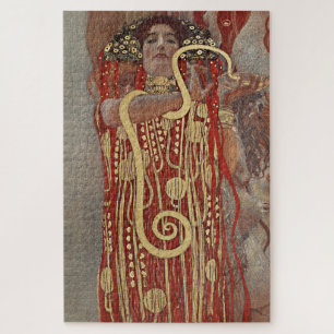 JIGSAW PUZZLE : GUSTAV KLIMT : HYGIEIA : 1907