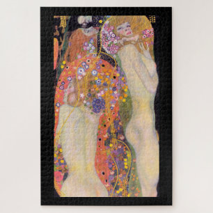 JIGSAW PUZZLE : GUSTAV KLIMT : SERPENTS D'EAU II