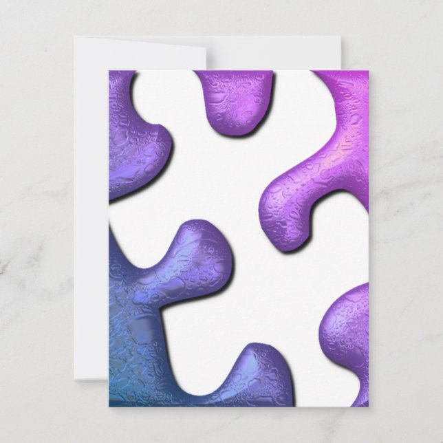 Jigsaw Puzzle Invitation (Front)