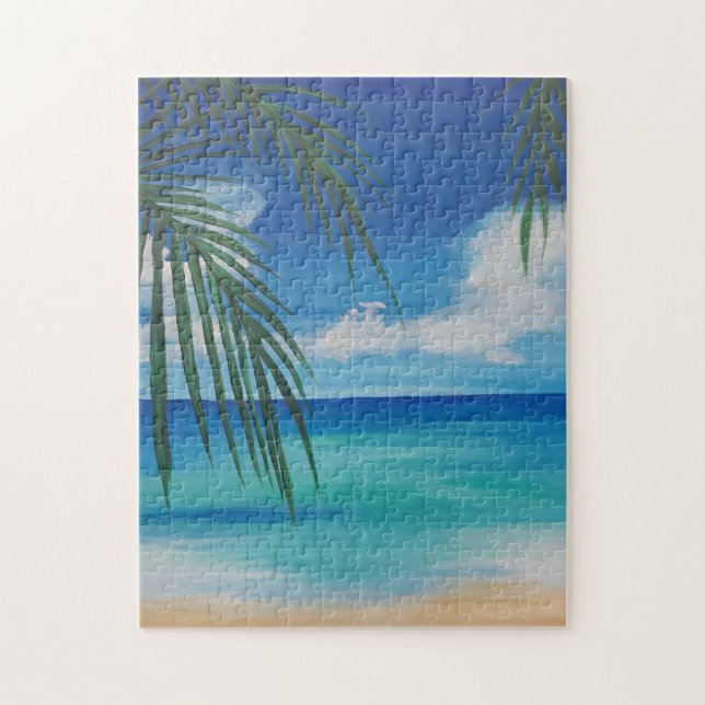 Jigsaw Puzzle, "Jennie's View" by JP Denyer Jigsaw Puzzle (Vertical)