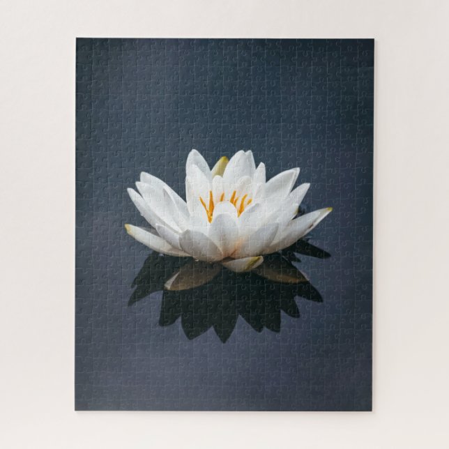 JIGSAW PUZZLE : LOTUS ON WATER (Vertical)