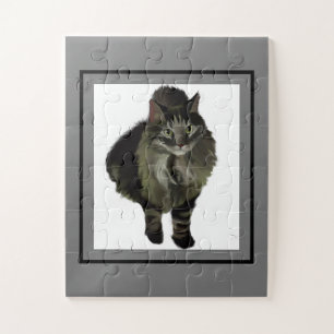 Jigsaw Puzzle Maine Coon Cat