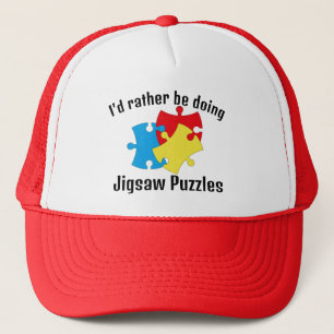 Jigsaw Puzzles Design Hat