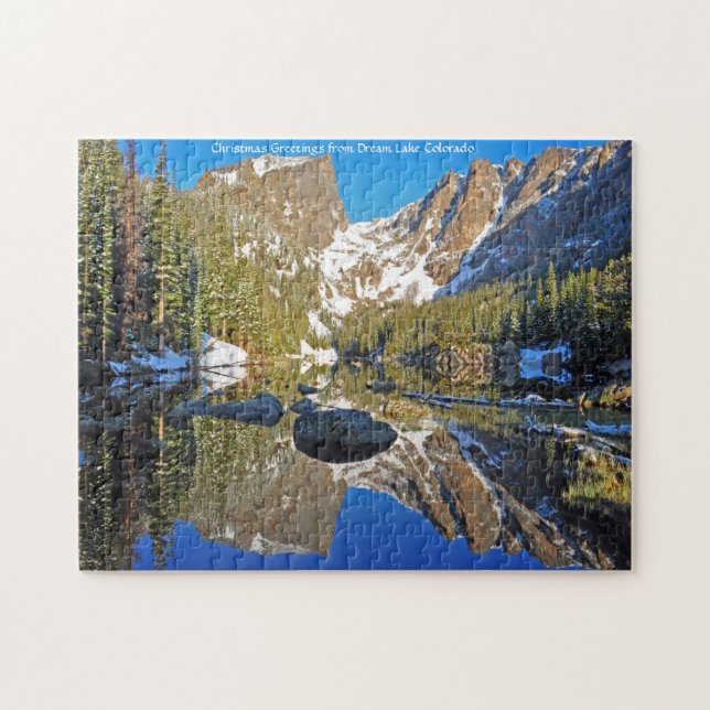 Jigsaws Dream Lake Colorado USA. Jigsaw Puzzle (Horizontal)