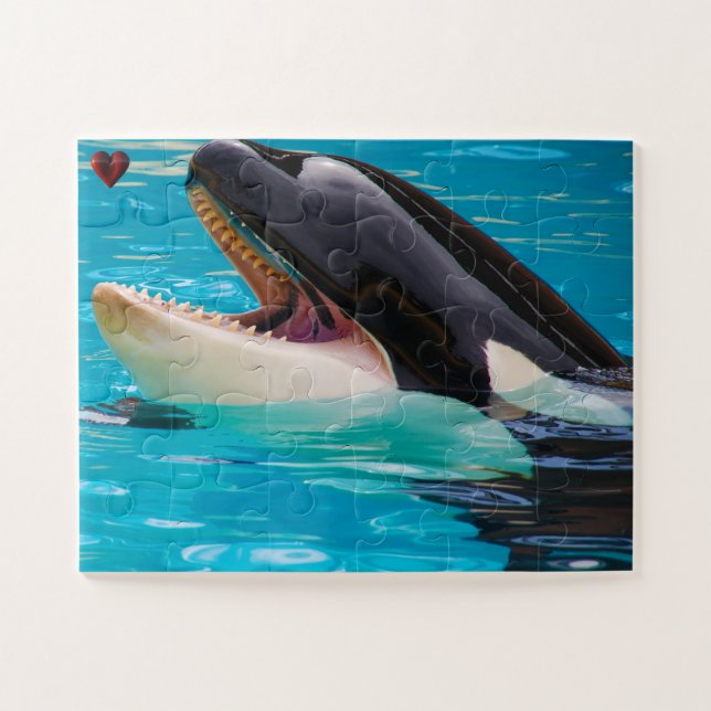 Jigsaws Orcas or Killer Whales Jigsaw Puzzle (Horizontal)