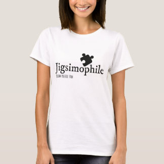Jigsimophile Funny Nerd Term for Jigsaw Puzzle Fan T-Shirt
