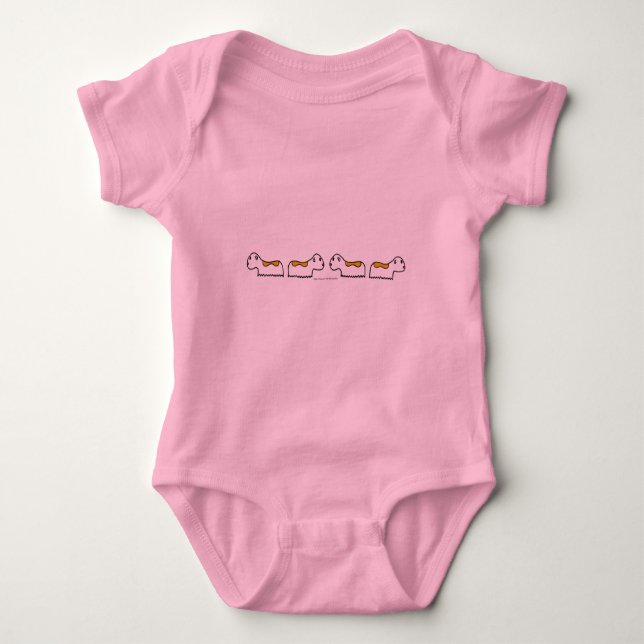 Jihn Dancing Infant Creeper (Front)