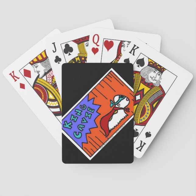 Jihn KING CAVIE Playing Cards (Back)