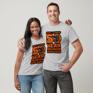 JIL 50 Year Reunion T-Shirt 1976-2026 (Grey)