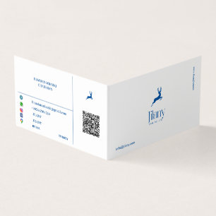 JILANY  FOLDED  Business Card