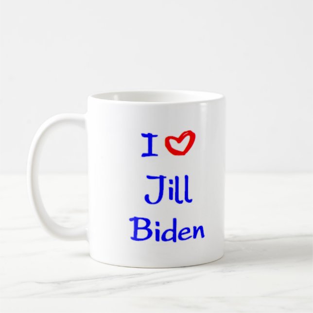 jill biden Mug (Left)