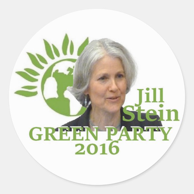 Jill STEIN 2016 Sticker (Front)