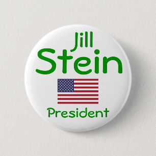 Jill Stein for President 2012 Green Party USA 2 Inch Round Button