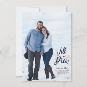 Jill's Wedding Save the Date Invitation