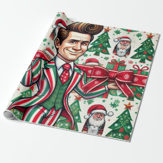 jim carrey christmas wrapping paper
