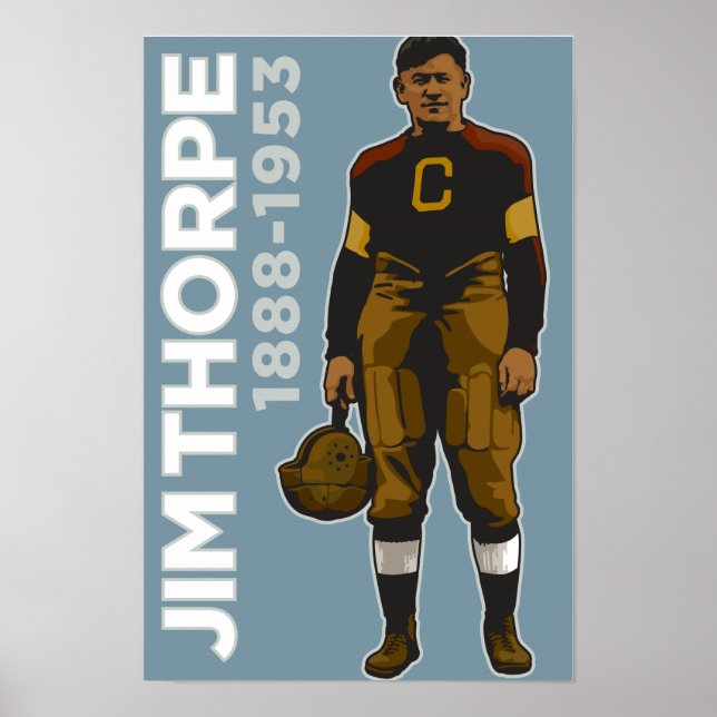 Jim Thorpe, Poster américain (Devant)