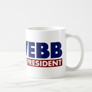 Jim Webb for President V1 Coffee Mug