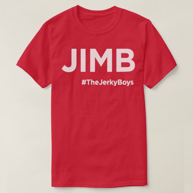 Jimb The Jerky Boy T-Shirt (Design Front)