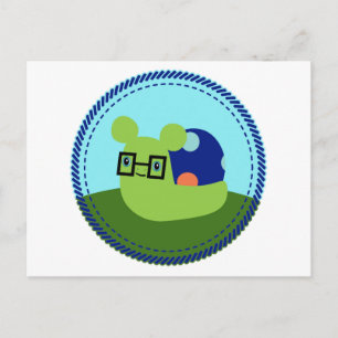 JimBob Snail Postcard