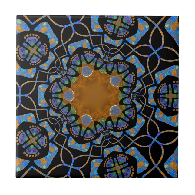 Jimette Design ceramic 2020 collection Tile (Front)