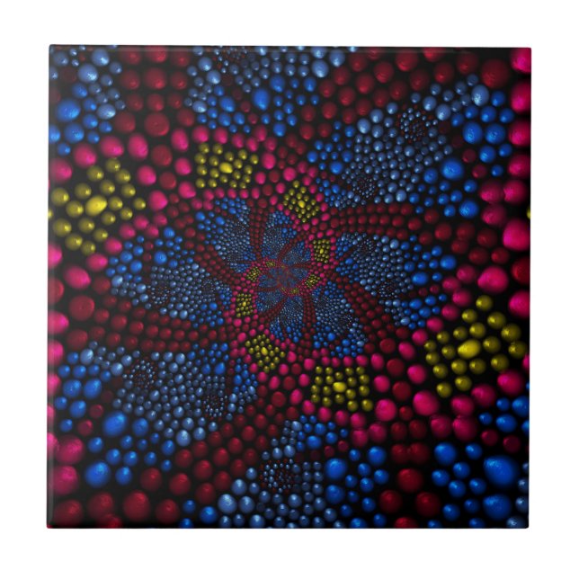 Jimette Design ceramic 2020 collection Tile (Front)