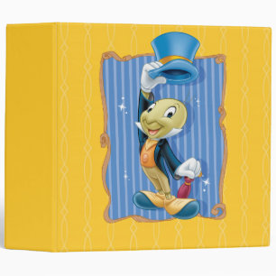Jiminy Cricket Lifting His Hat Binder