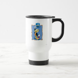 Jiminy Cricket Lifting His Hat Travel Mug