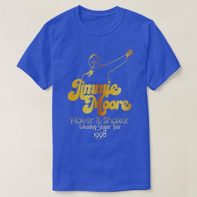 Jimmie Moore Mover Shaker Tour 1998 T-Shirt (Design Front)