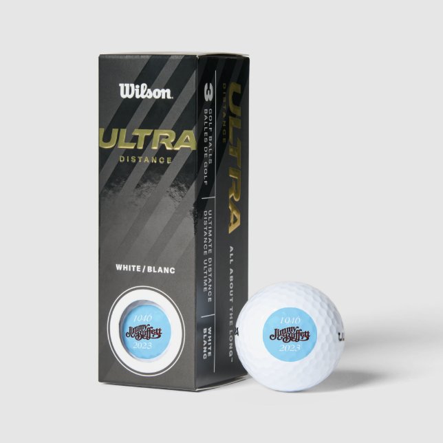 jimmy buffett  golf balls (Packaging)