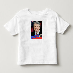 Jimmy Carter Baseball Card Toddler T-shirt