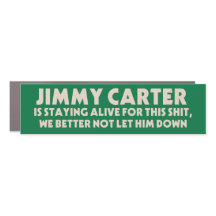Jimmy Carter Is Staying Alive For This Bumper