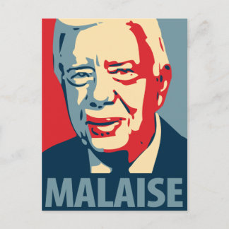 Jimmy Carter - Malaise: OHP Postcard