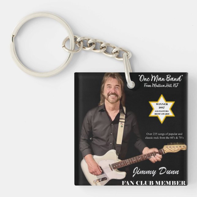 Jimmy Dunn Acrylic Keychain (Front)