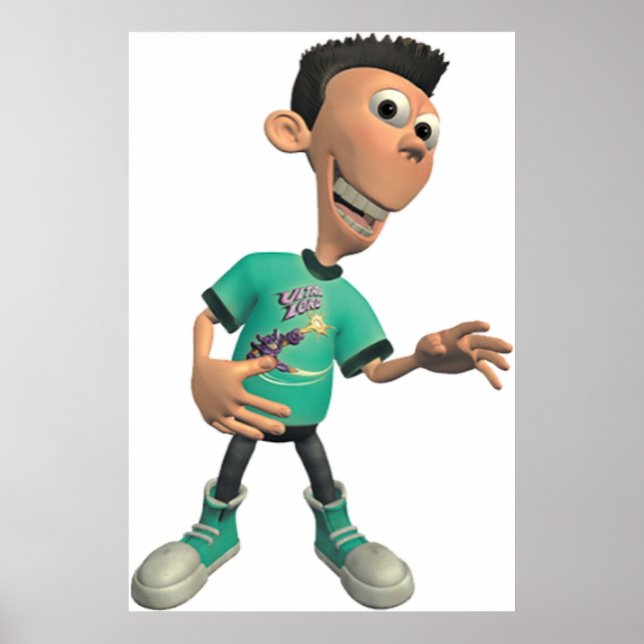 Jimmy Neutron Sheen Poster (Front)