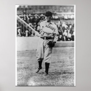 Jimmy Sheckard, Chicago Cubs Baseball Player Poster