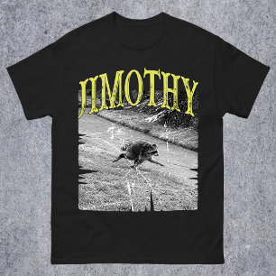 Jimothy Raccoon, Funny Short Spine Raccoon Vintage T-Shirt