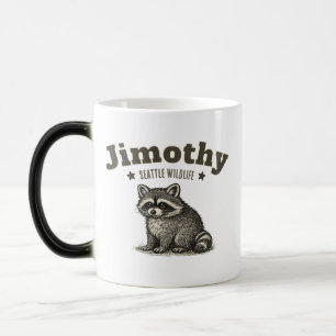 Jimothy Raccoon Seattle Wildlife Magic Mug