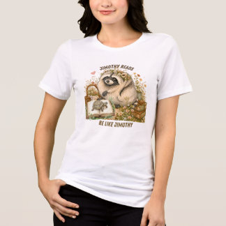 Jimothy Reads. Be Like Jimothy. Tri-Blend Shirt