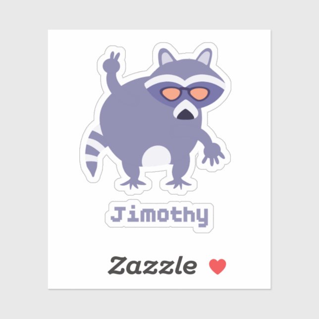 Jimothy The Legendary Racoon (Sheet)