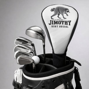 Jimothy Viral Raccoon Funny Trash Panda Wildlife Golf Head Cover