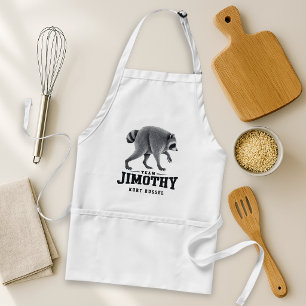Jimothy Viral Raccoon Funny Trash Panda Wildlife Standard Apron