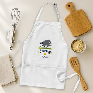 Jimothy Viral Raccoon Funny Trash Panda Wildlife Standard Apron