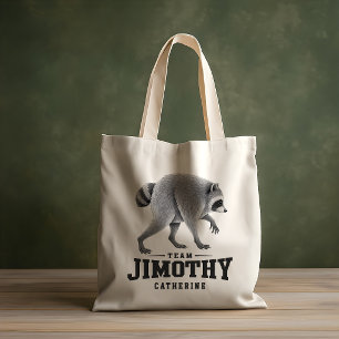Jimothy Viral Raccoon Funny Trash Panda Wildlife Tote Bag