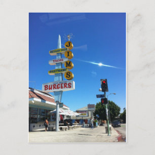 jim's burgers east los angeles photo by sludge postcard
