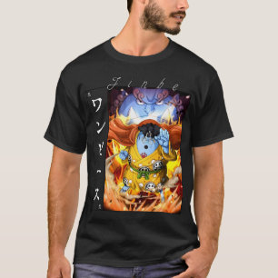 Jinbe Knight of the Sea Fishman Karate Anime Art T-Shirt