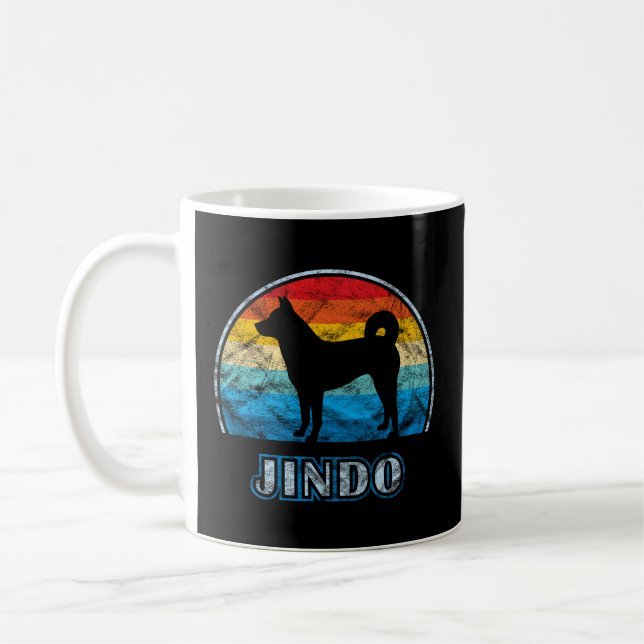 Jindo Dog Coffee Mug (Left)
