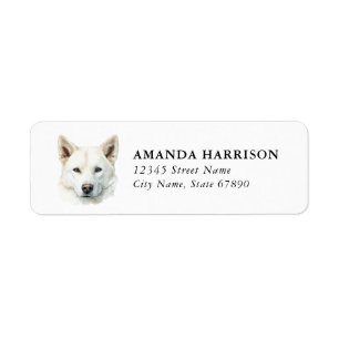 Jindo Dog Return Address Labels